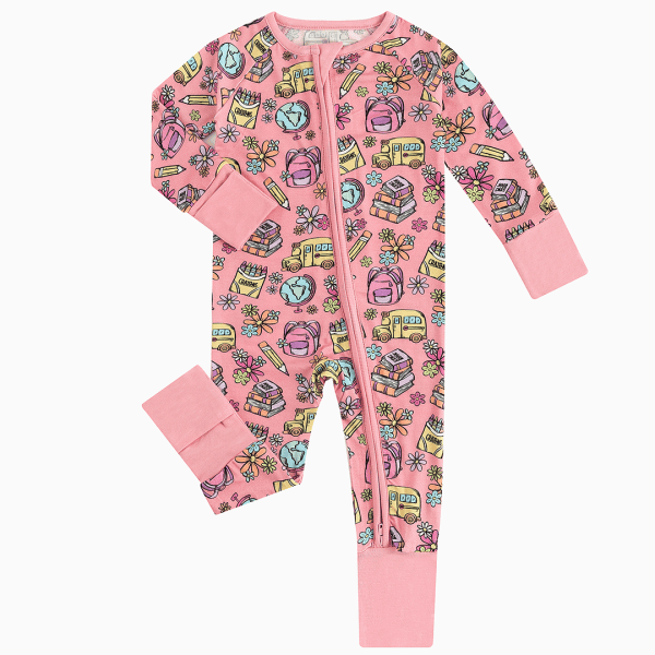 School Stationery Bamboo Baby Zippered