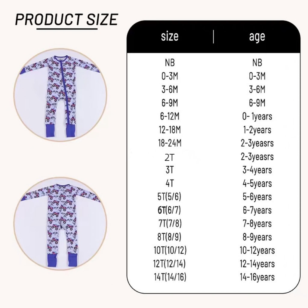 Size Chart 1