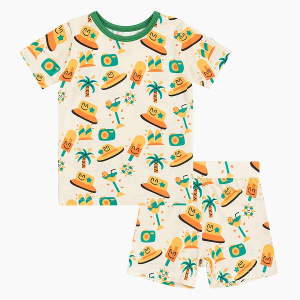 Cool Summer Bamboo Kids Short Set Pajamas